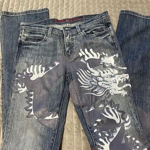 vintage y2k bitch elegance jeans